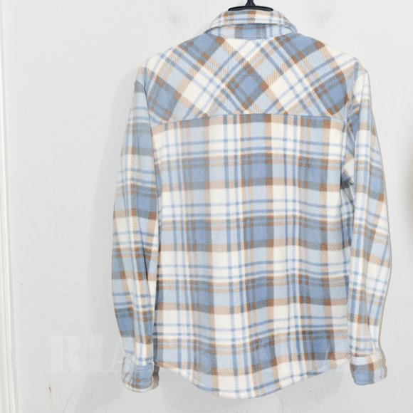 BLUE Sage Ladies' Plush Shirt Jacket - Picture 2 of 7